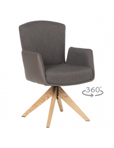 Трапезен стол SINDI W - капучино