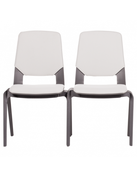 Посетителски стол LIMBER - бял