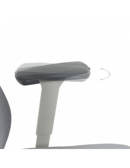 Ергономичен стол SARON - сив