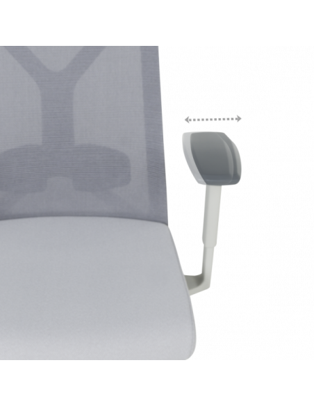 Ергономичен стол SARON - сив