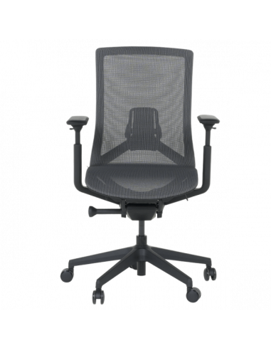 Ергономичен стол PRIMROSE - тъмносив