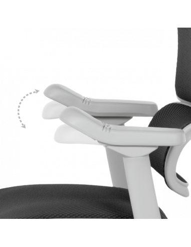 Ергономичен стол ERGOHUMAN ELITE 2 - сива рамка - черен