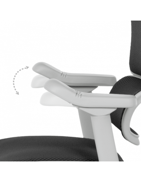 Ергономичен стол ERGOHUMAN ELITE 2 - сива рамка - черен