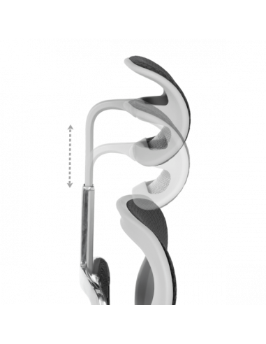 Ергономичен стол ERGOHUMAN ELITE 2 - сива рамка - черен