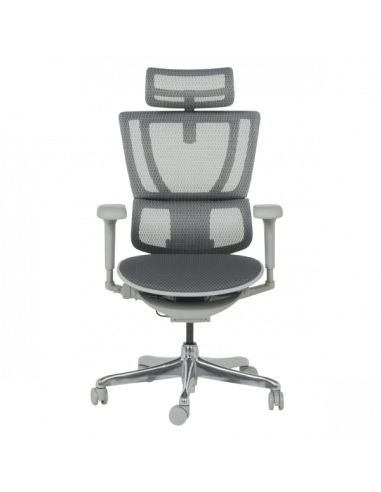 Ергономичен стол ERGOHUMAN IOO ULTRA - сива рамка - сив