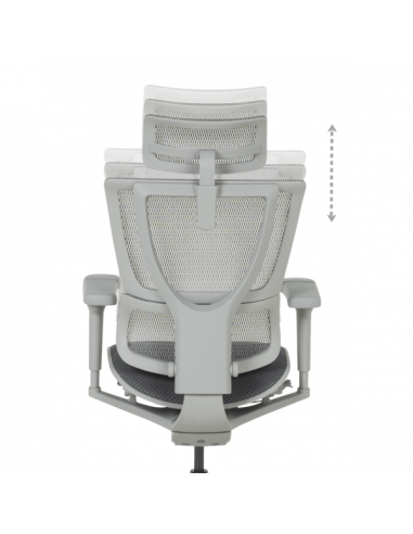 Ергономичен стол ERGOHUMAN IOO ULTRA - сива рамка - сив