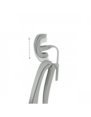 Ергономичен стол ERGOHUMAN IOO ULTRA - сива рамка - сив