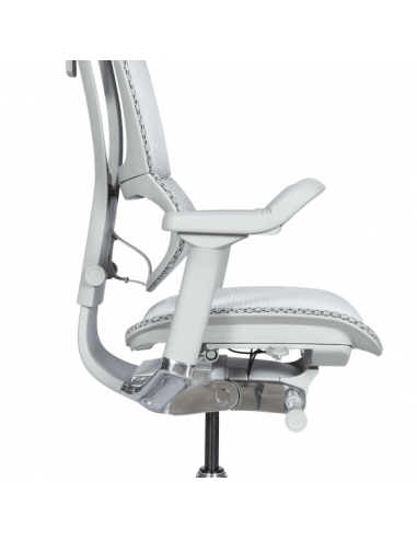 Ергономичен стол ERGOHUMAN IOO ELITE 2 - сива рамка - сив