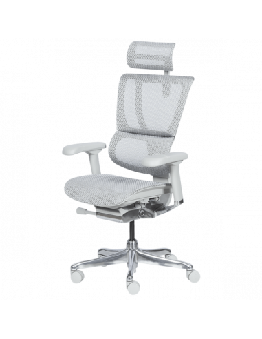 Ергономичен стол ERGOHUMAN IOO ELITE 2 - сива рамка - сив