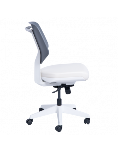 Работен офис стол SMART - бял AS 2