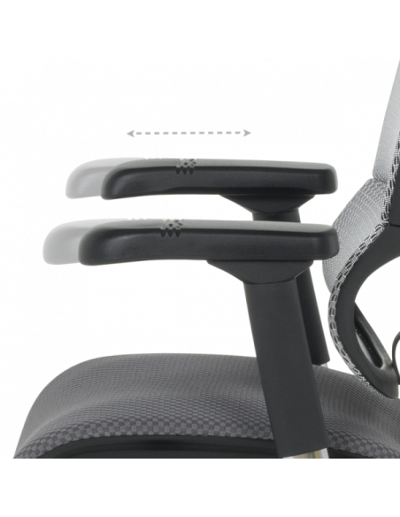 Ергономичен стол ERGOHUMAN IOO ELITE 2 - черна рамка - черен