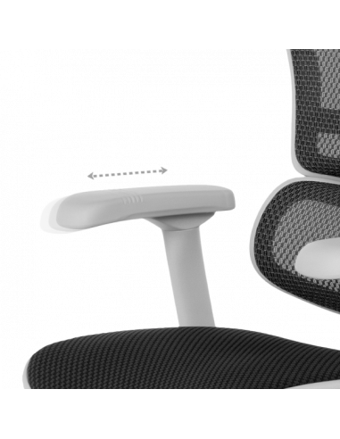 Ергономичен стол ERGOHUMAN ELITE 2 - сива рамка - черен