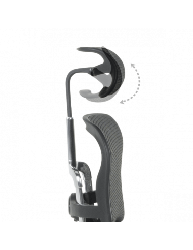 Ергономичен стол ERGOHUMAN ELITE 2 - черна рамка - черен