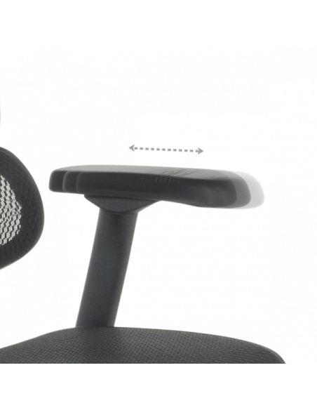 Ергономичен стол ERGOHUMAN ELITE 2 - черна рамка - черен