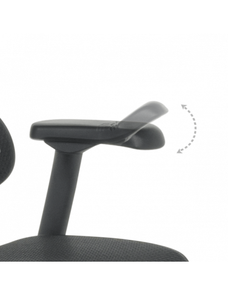 Ергономичен стол ERGOHUMAN ELITE 2 - черна рамка - черен