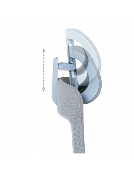 Ергономичен стол ERMELO - син