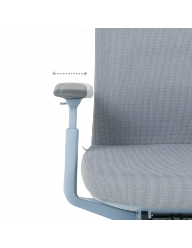 Ергономичен стол ERMELO - син