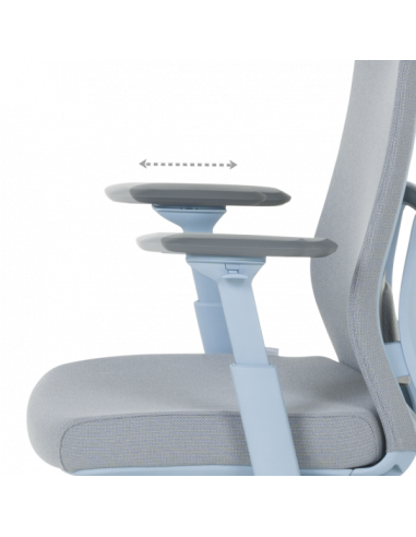 Ергономичен стол ERMELO - син