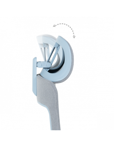 Ергономичен стол ERMELO - син