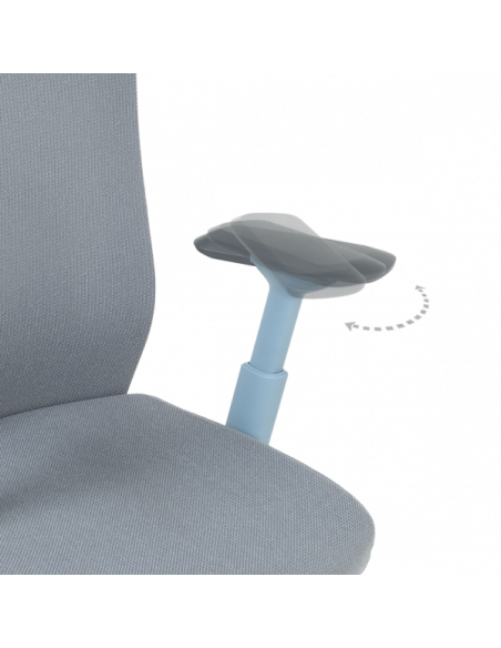 Ергономичен стол ERMELO - син