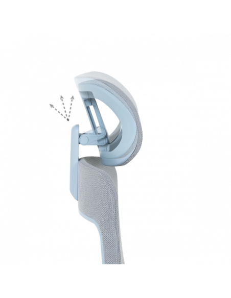 Ергономичен стол ERMELO - син