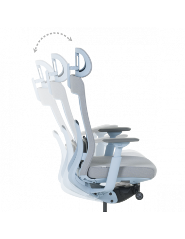 Ергономичен стол ERMELO - син