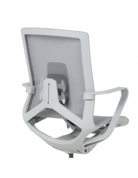 Ергономичен стол LIBODE - светлосив