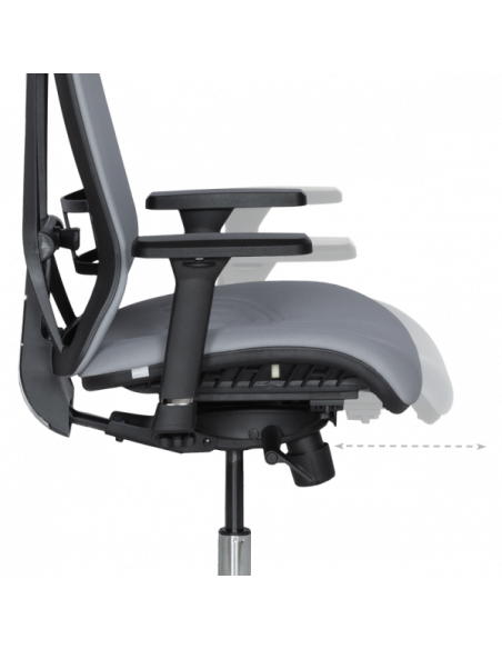 Ергономичен стол COTIA - сив