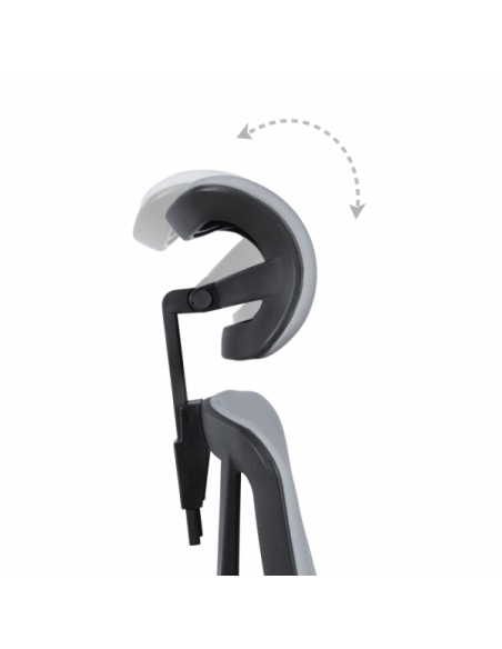 Ергономичен стол COTIA - сив