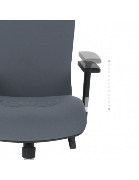 Ергономичен стол COTIA - тъмносив