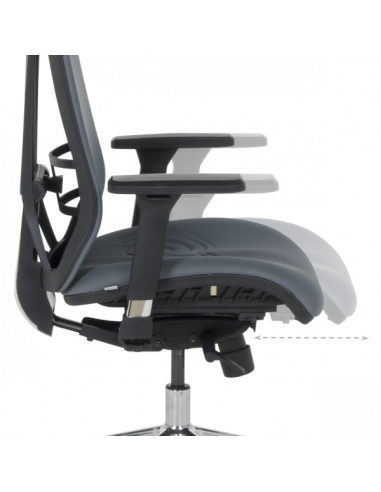 Ергономичен стол COTIA - тъмносив