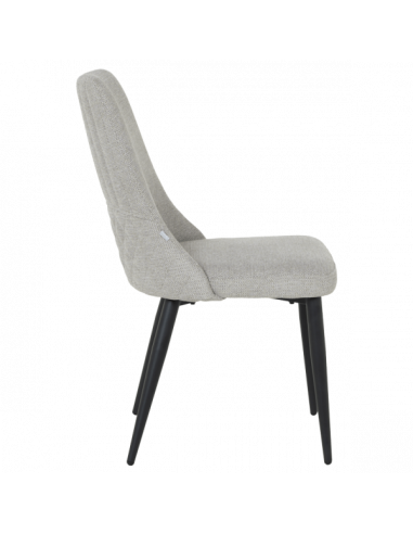 Трапезен стол SMITH - светло сив QR