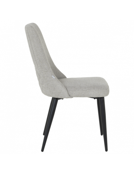 Трапезен стол SMITH - светло сив QR