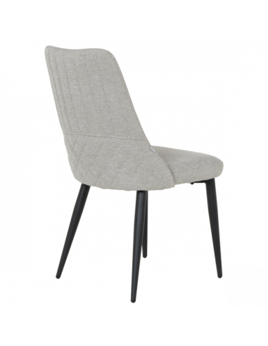 Трапезен стол SMITH - светло сив QR