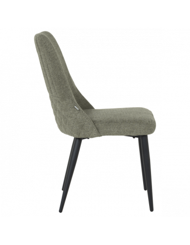 Трапезен стол SMITH - зелен QR