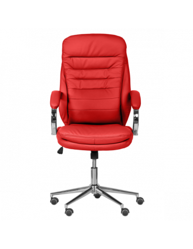 Президентски офис стол Carmen 6113-1 - червен