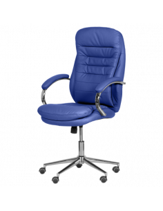 Президентски офис стол Carmen 6113-1 - син 2