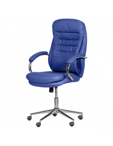 Президентски офис стол Carmen 6113-1 - син