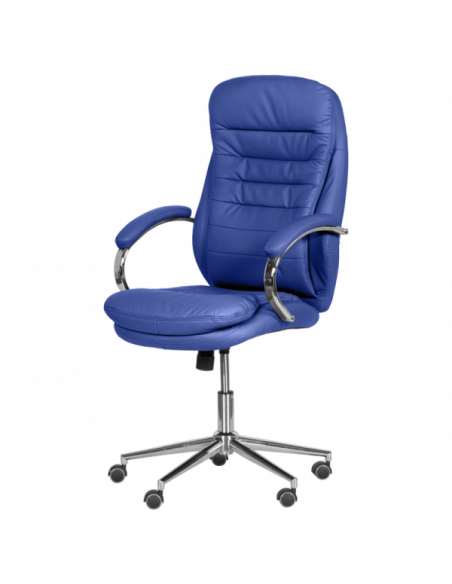 Президентски офис стол Carmen 6113-1 - син