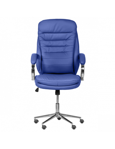 Президентски офис стол Carmen 6113-1 - син