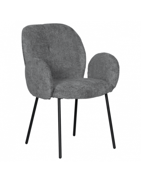 Трапезен стол OLIVER - сив 68