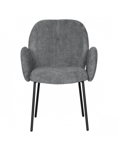 Трапезен стол OLIVER - сив 68