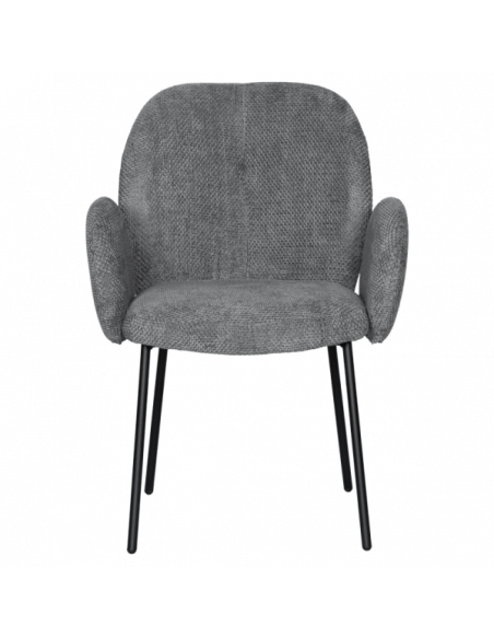 Трапезен стол OLIVER - сив 68