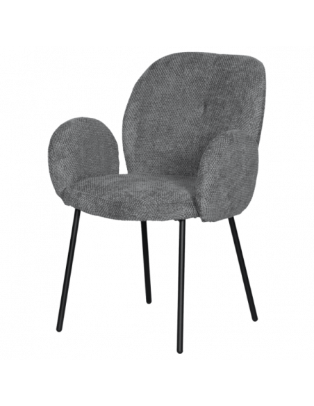 Трапезен стол OLIVER - сив 68