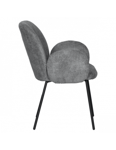 Трапезен стол OLIVER - сив 68