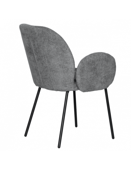 Трапезен стол OLIVER - сив 68