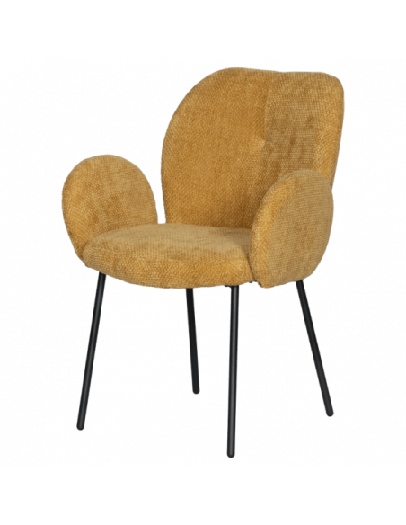 Трапезен стол OLIVER - златен 68