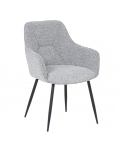 Трапезен стол BARNET - сив SH