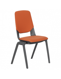 Посетителски стол LIMBER - оранжев