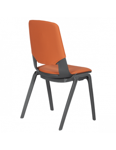 Посетителски стол LIMBER - оранжев